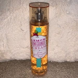 Bath and body works “lemon pomegranate cream” mist